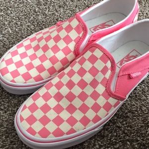 Strawberry vans size 8